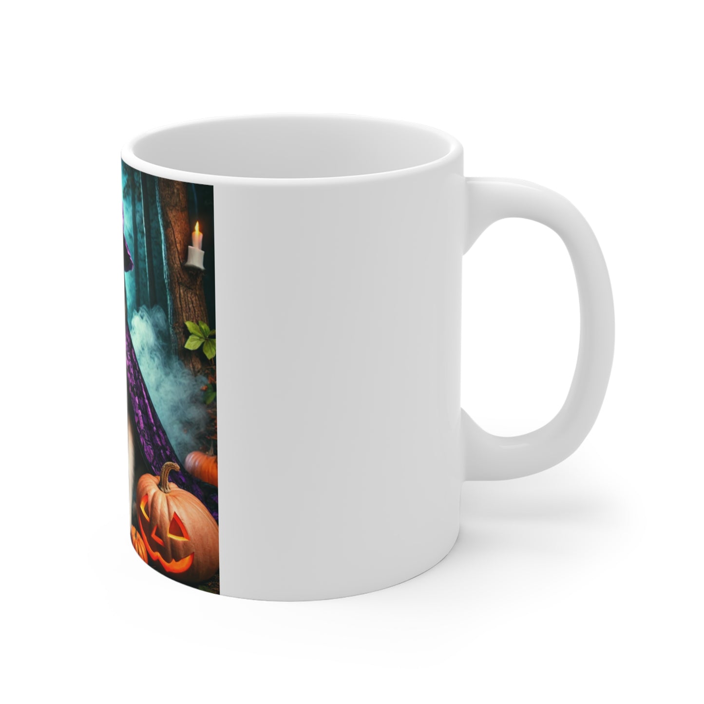 Siberian Husky Witch Halloween Mug - Magical Dog Lover's Mug