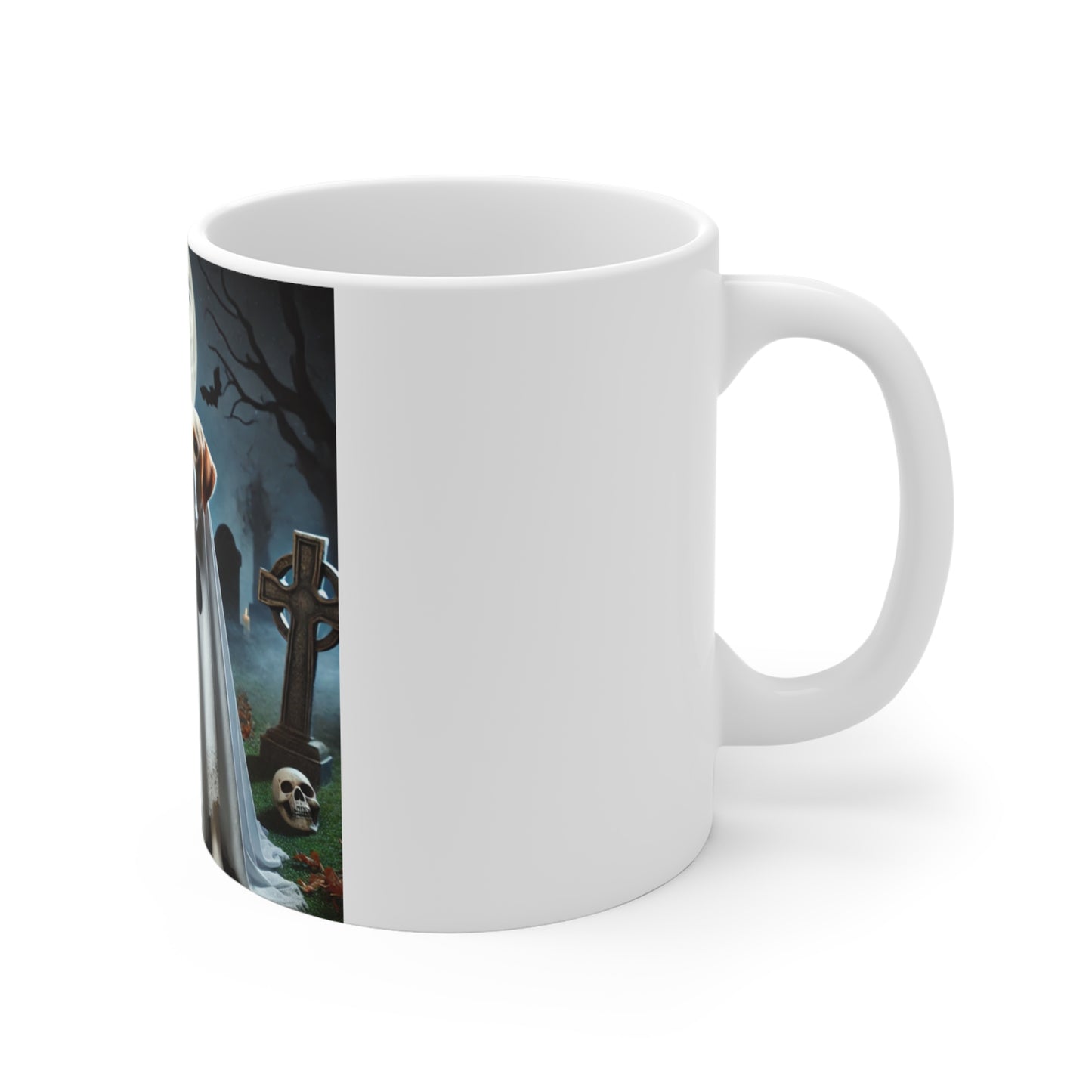 Labrador Retriever Ghost Halloween Mug - Spooky Dog Lover's Mug