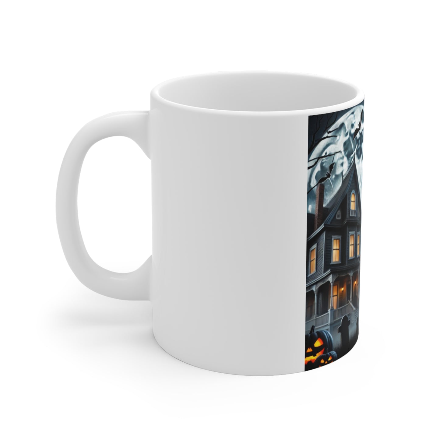 Spooky Siberian Husky Halloween Mug - Vampire Dog Design | Perfect for Husky Lovers