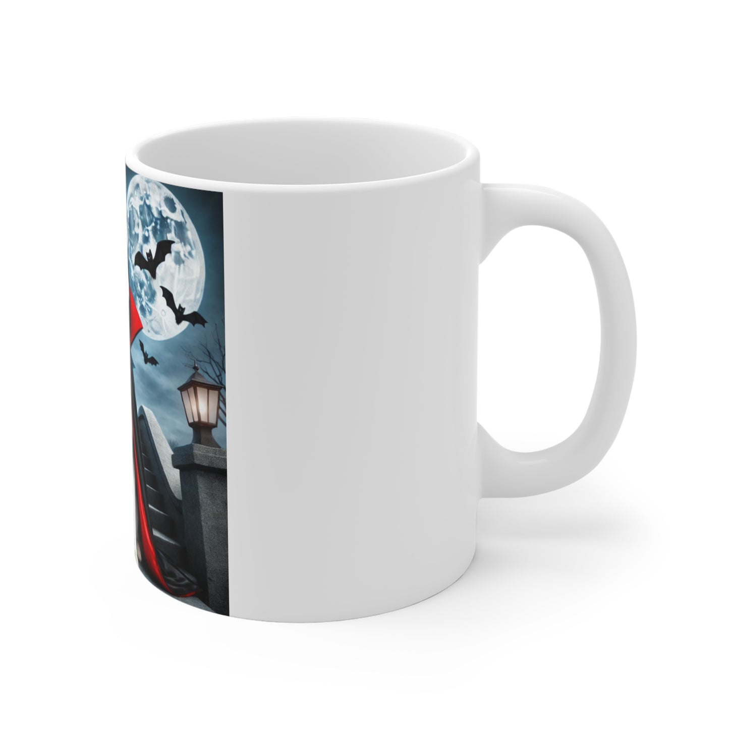 Siberian Husky Vampire Halloween Mug - Spooky Dog Lover's Mug