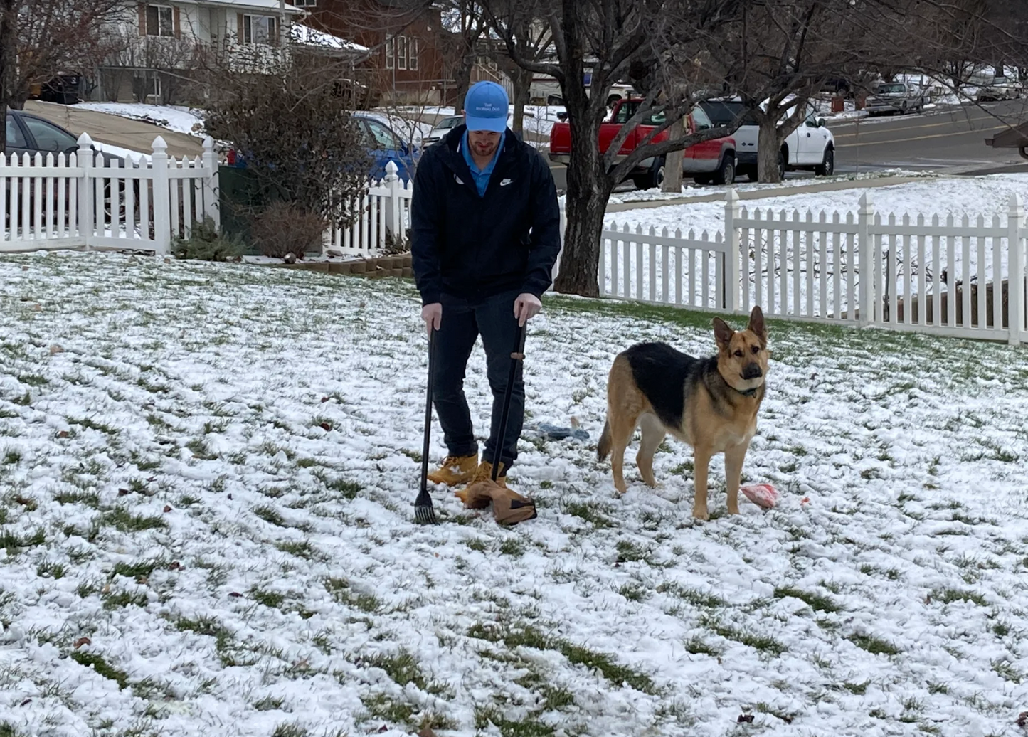 Dog waste cleanup service in Eagle Mountain, Utah β keeping yards clean and safe.