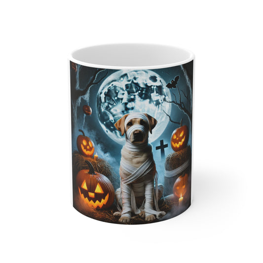 Labrador Retriever Mummy Halloween Mug - Spooky Dog Lover's Mug