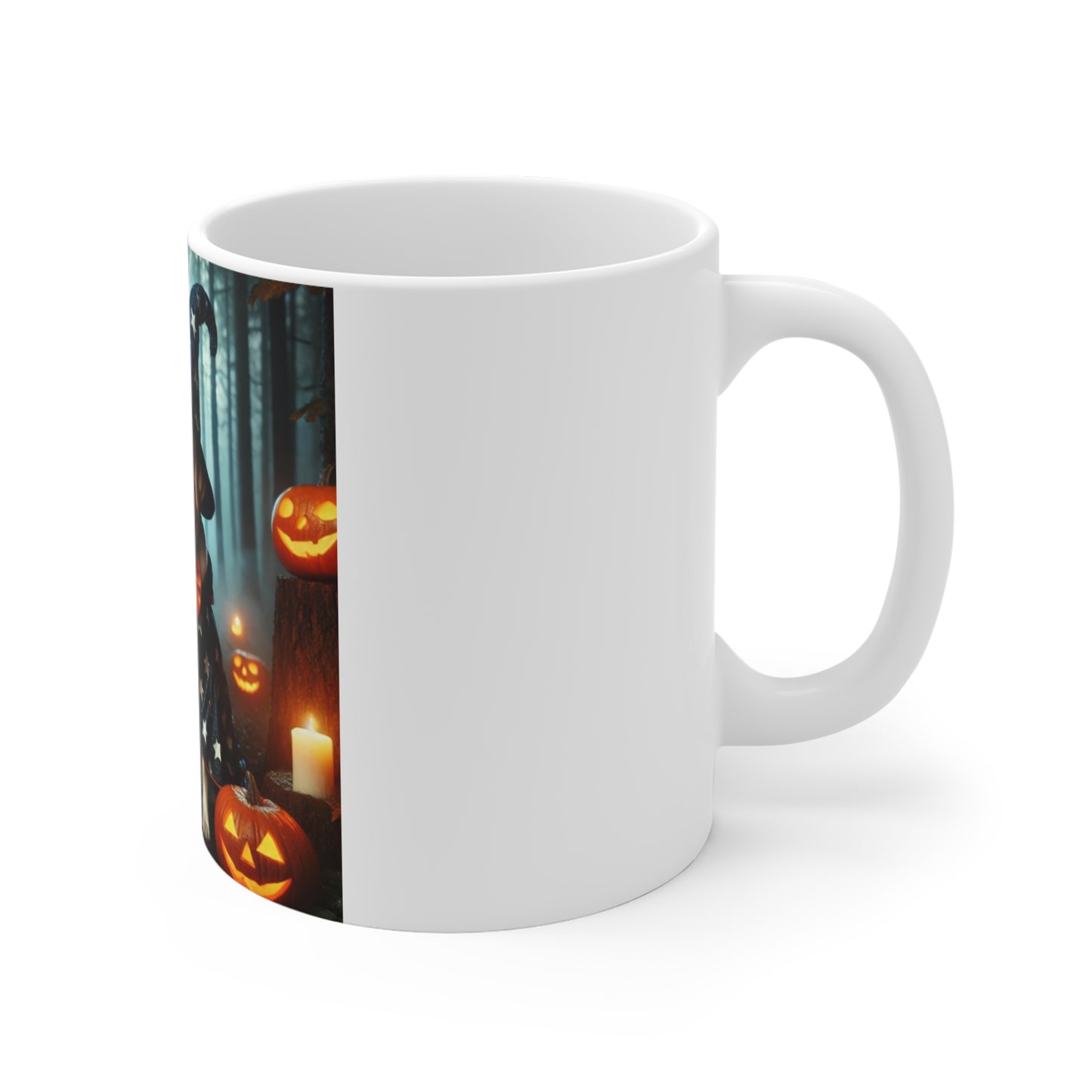 Labrador Retriever Wizard Halloween Mug - Magical Dog Lover's Mug