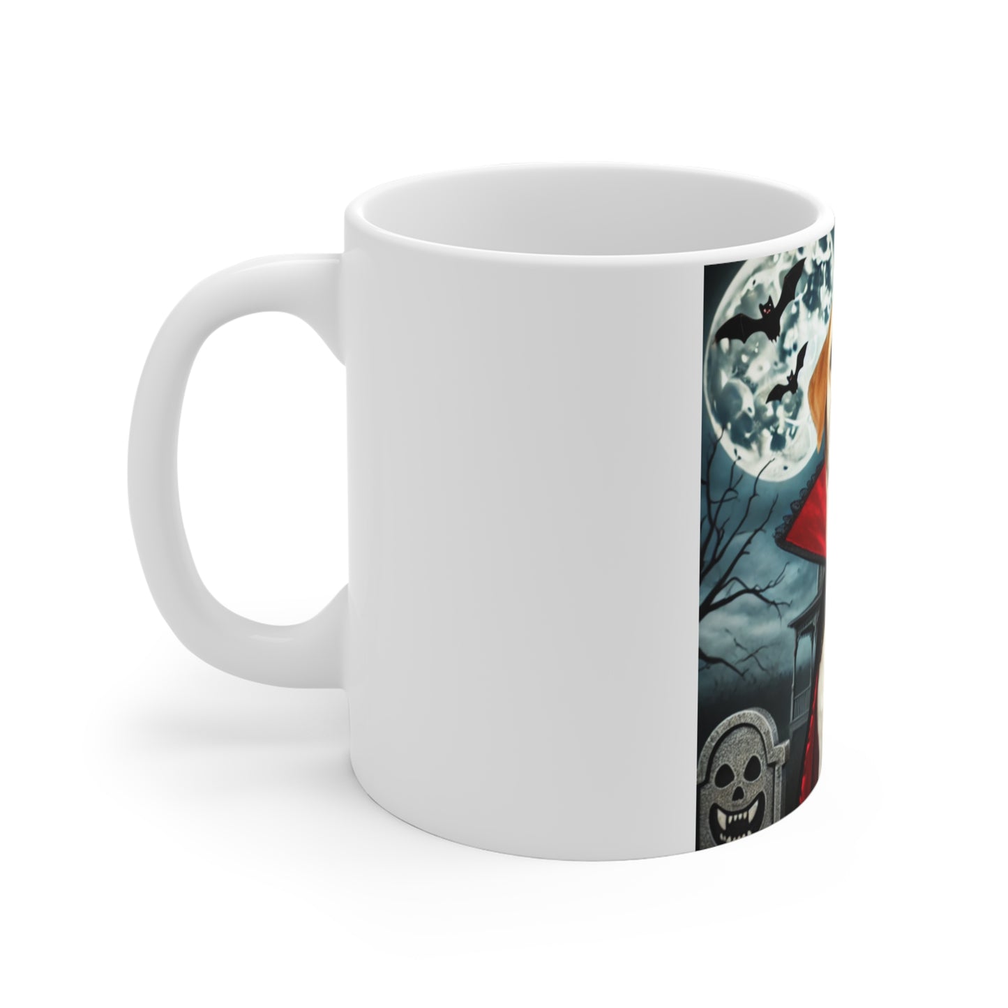 Labrador Retriever Vampire Halloween Mug - Spooky Dog Lover's Mug